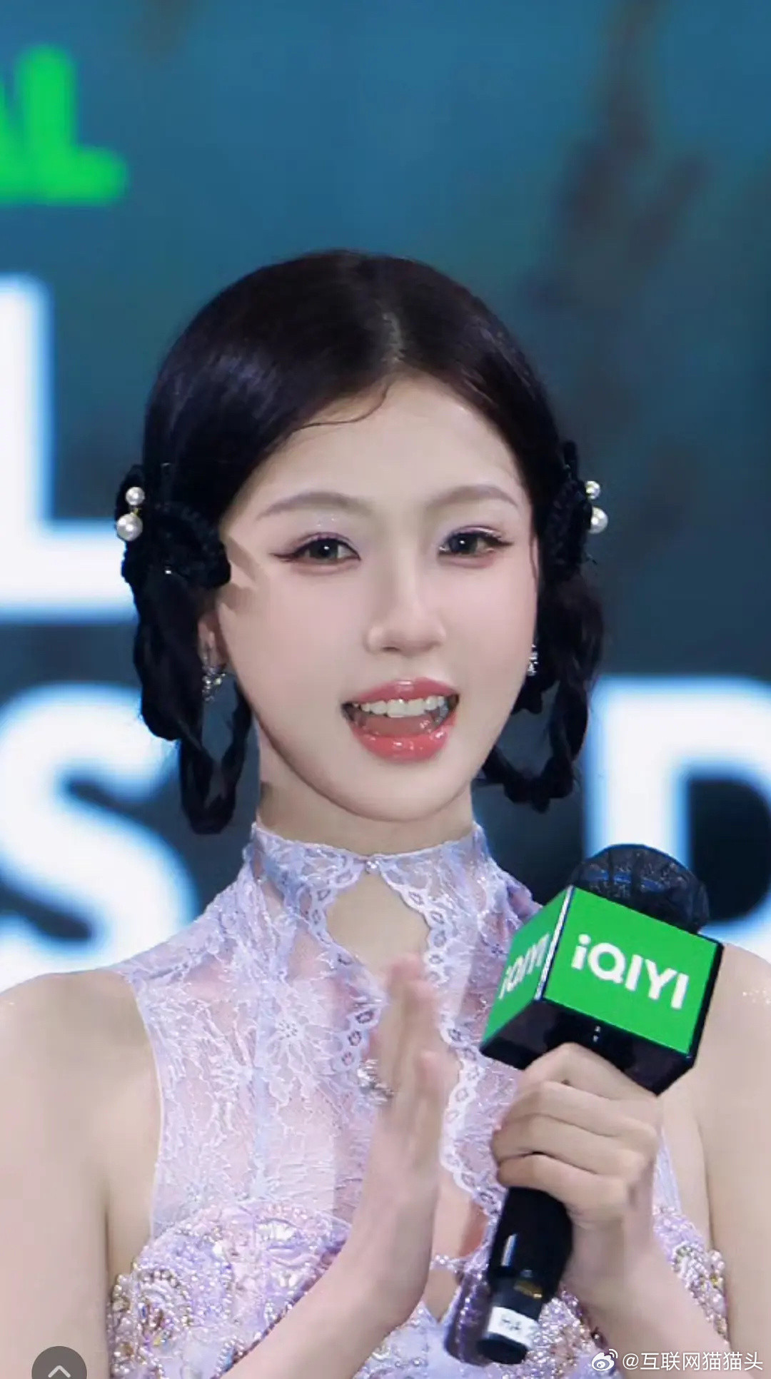 虞书欣今天马来西亚这个妆造绝美完全小baby来的🥹🥹🥹