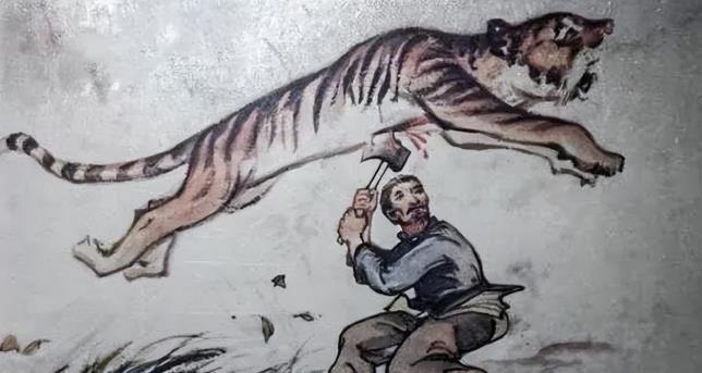 十代猎虎世家的血腥家规：遗腹子赌咒杀虎，白发翁一斧劈开乾隆年虎患！