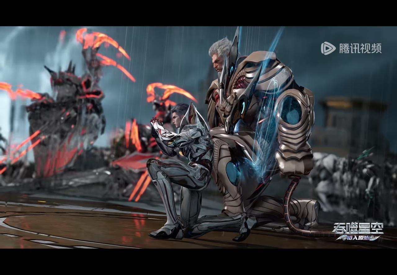 国漫吞噬星空罗峰的修炼的时候，突然有人来召唤，好强大的压迫感能力，来的人居然是兽