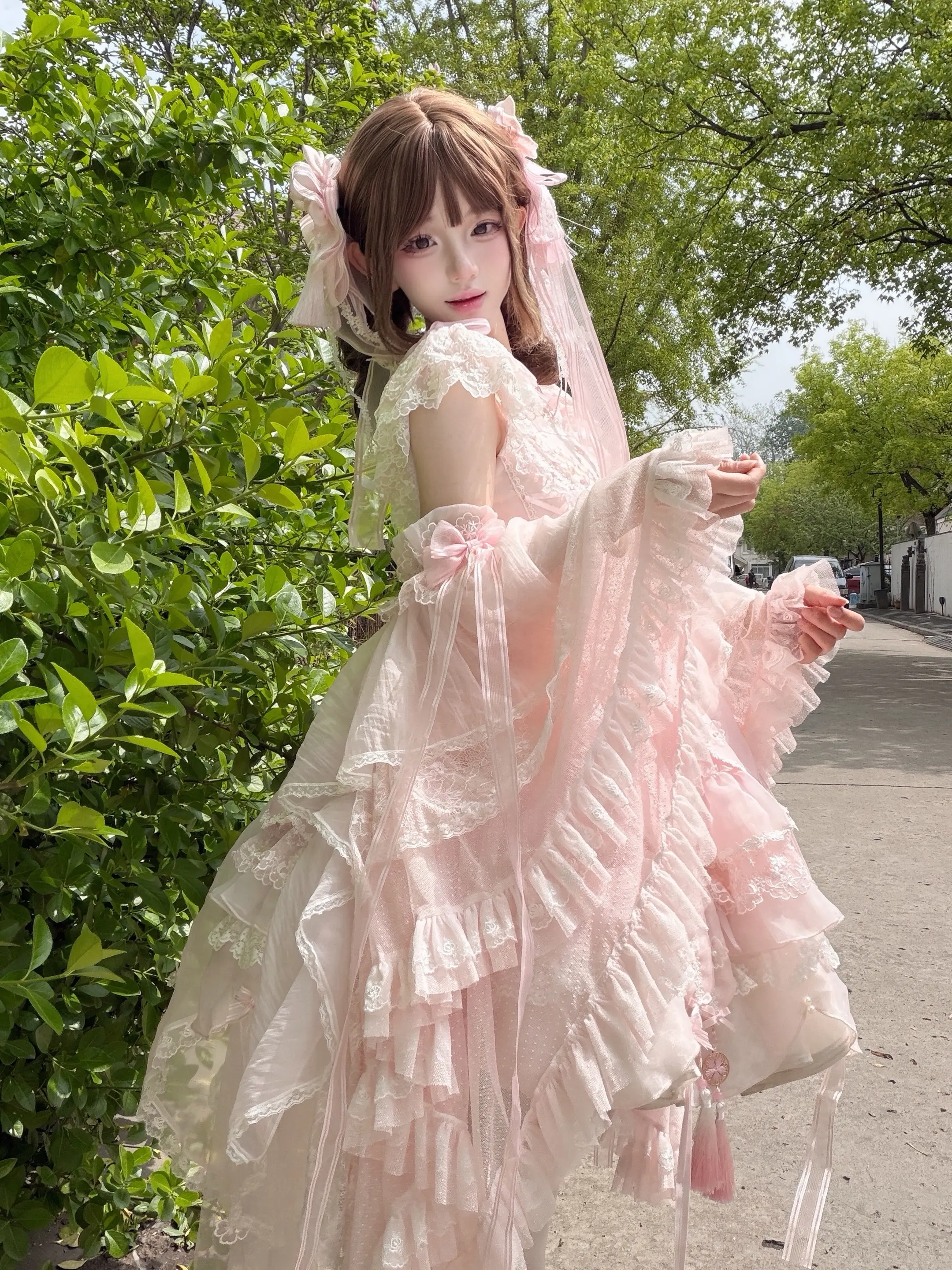 花瓣摆就这样迷人🌸