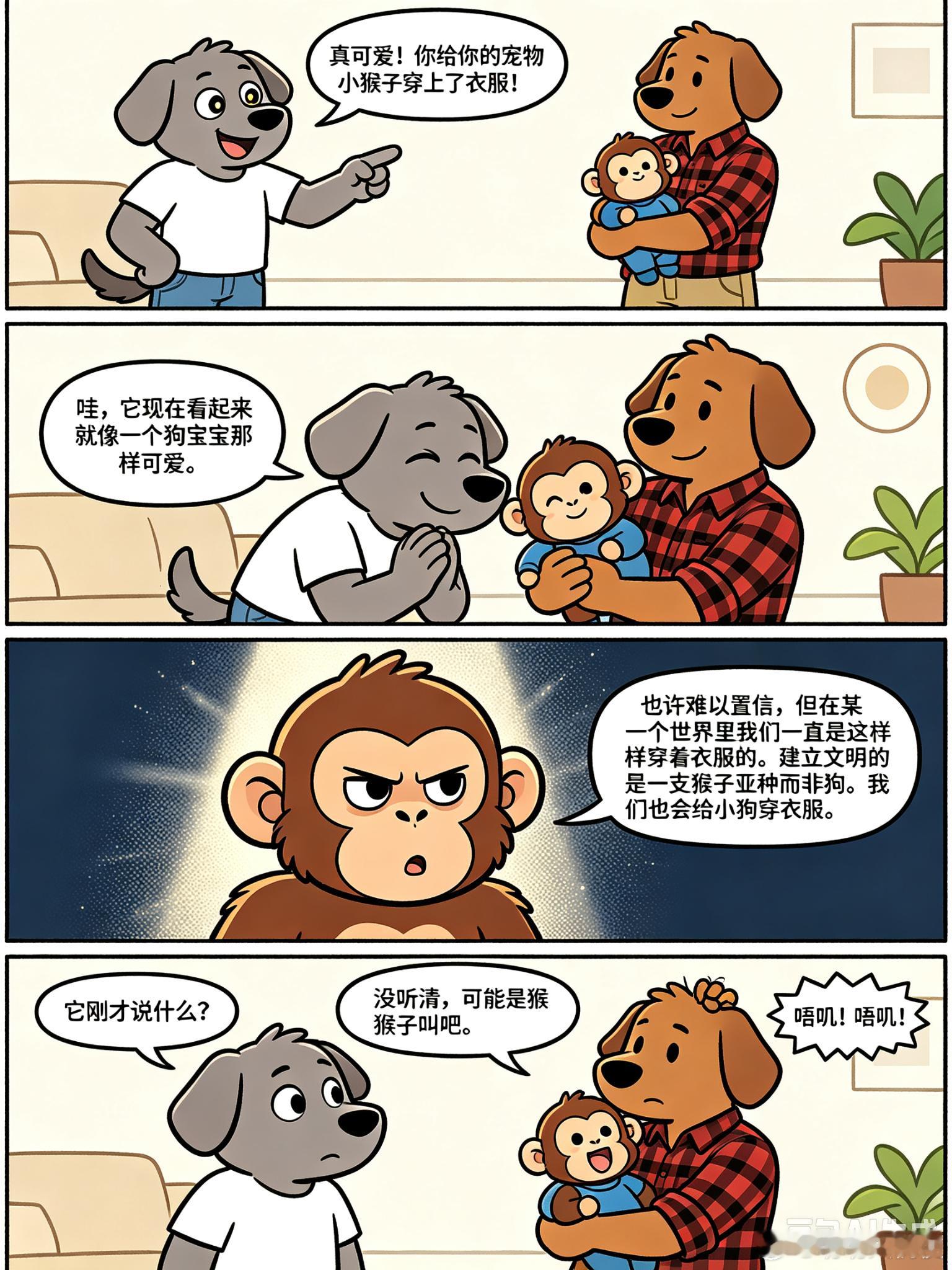 我觉得以后我可以天天画这种漫画​​​