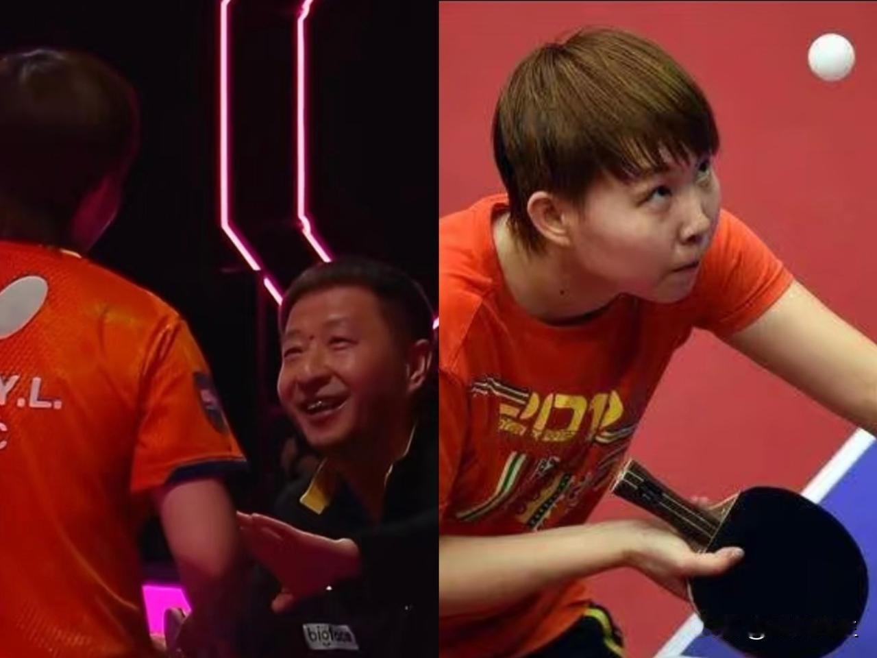 刚看到这一幕，我还在想是不是眼花了！给朱雨玲做场外指导的，竟然是陈振江。