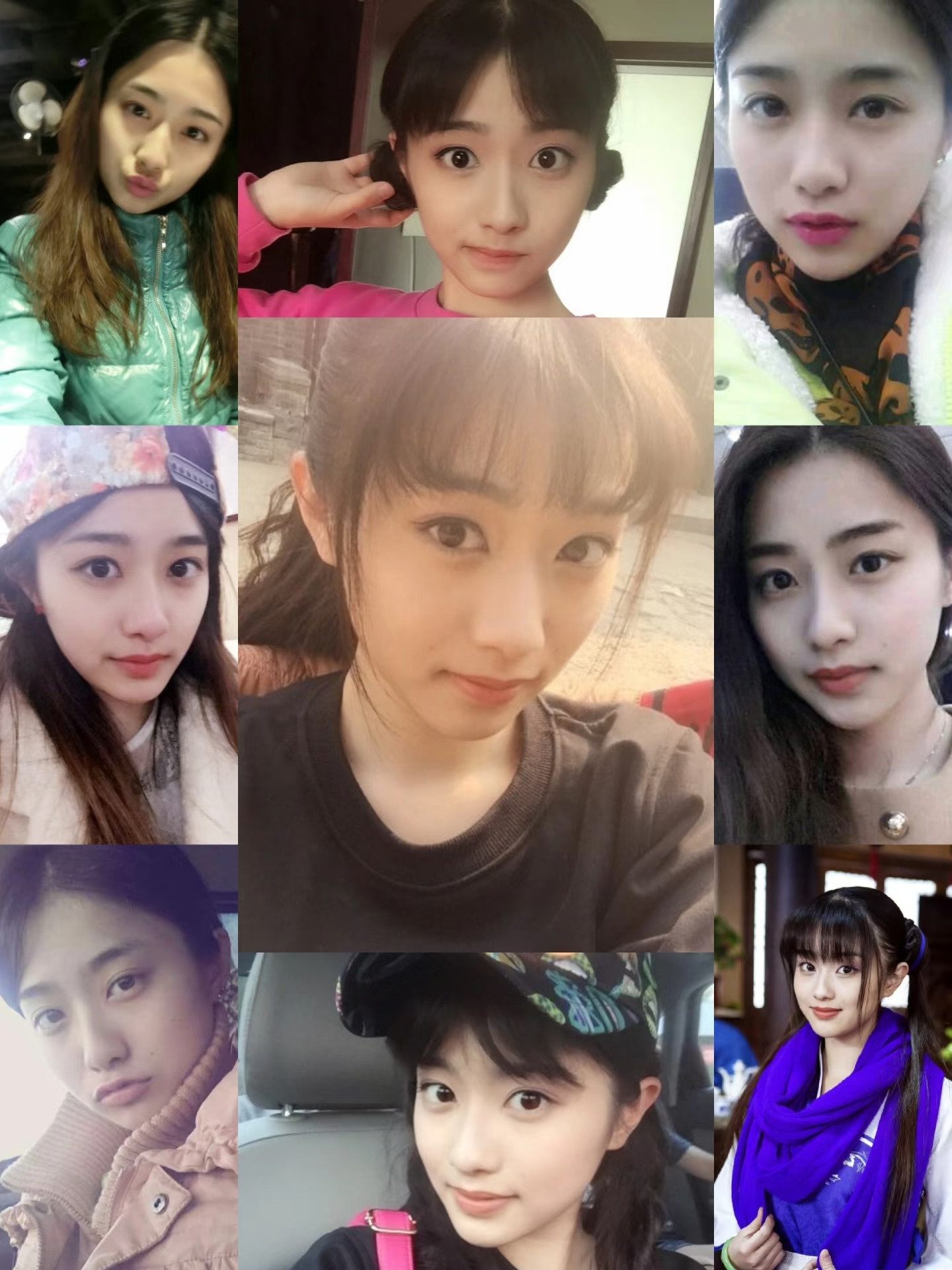 某📕上刷到的考古孙雪宁的帖子，除了一如既往的好看之外，还怪可爱的，好有灵气哈哈