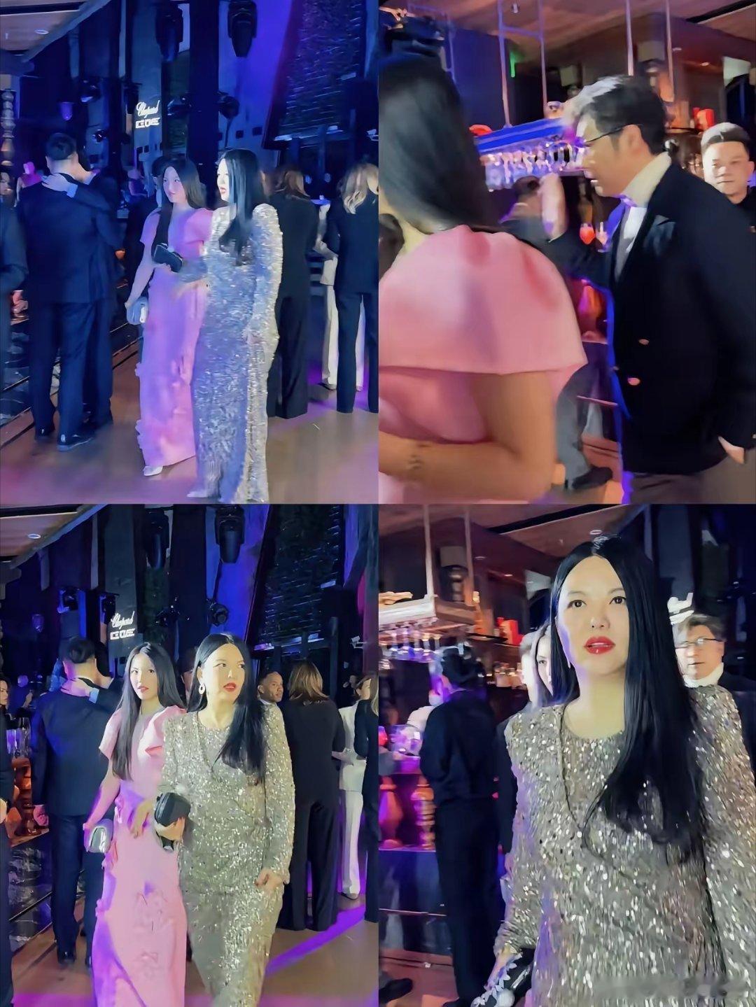 太吓人了，李湘一家三口在哈尔滨参加肖邦活动，被路人拍到的无修图显示，李湘和王诗龄