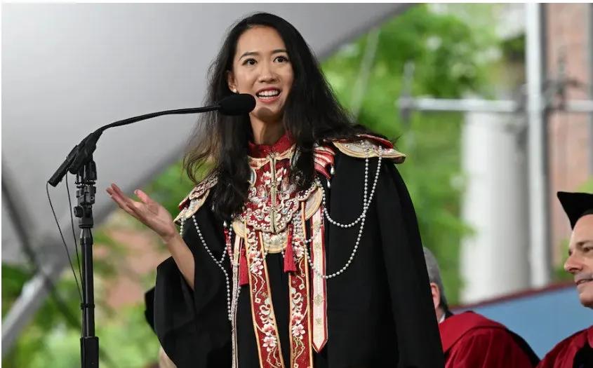 美国不要的，中国也坚决不要！2025年5月29日美国哈佛大学毕业典礼上，中国留学