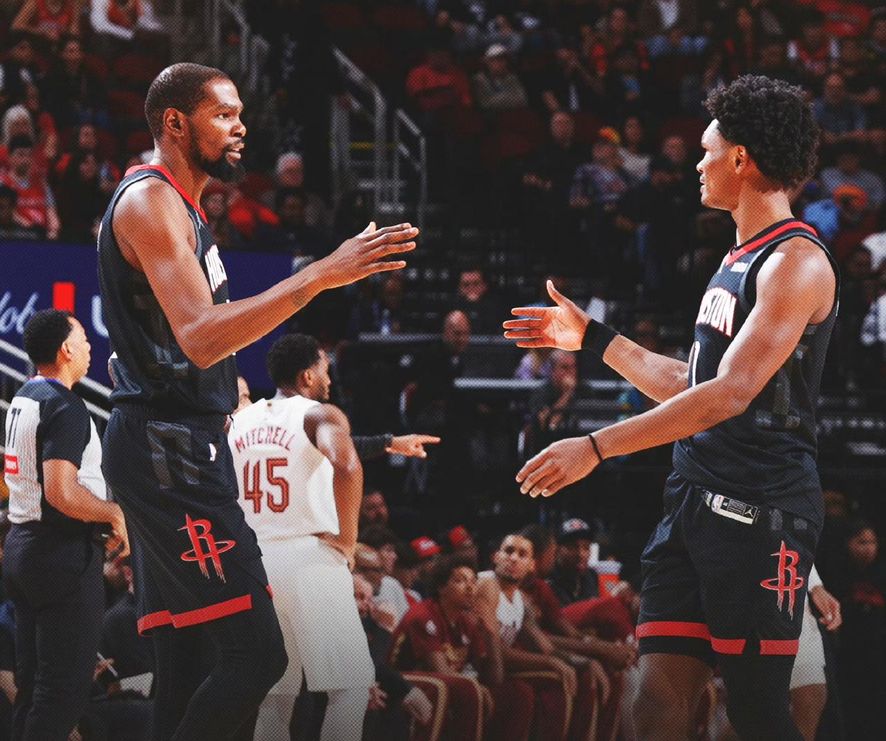 火箭大胜篮网，三项数据碾压，今日最佳是12中10的防守大闸。申京复出！火箭禁止