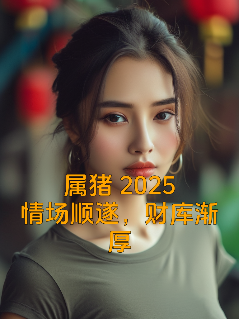 属猪2025：情场顺遂，财库渐厚