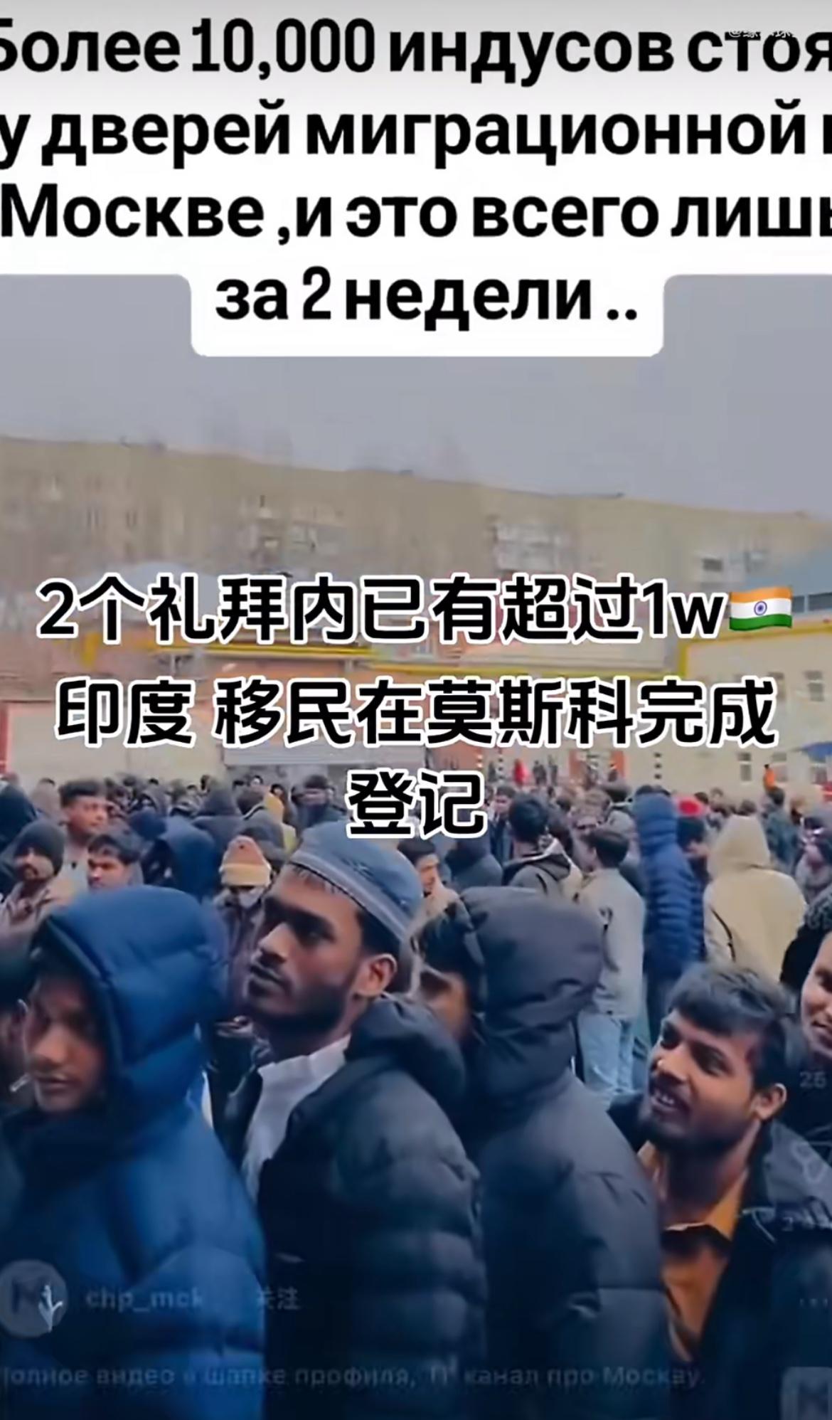 1万印度移民在莫斯科完成登记，印度网友纷纷表达自己以后要与俄罗斯女孩谈恋爱，其他