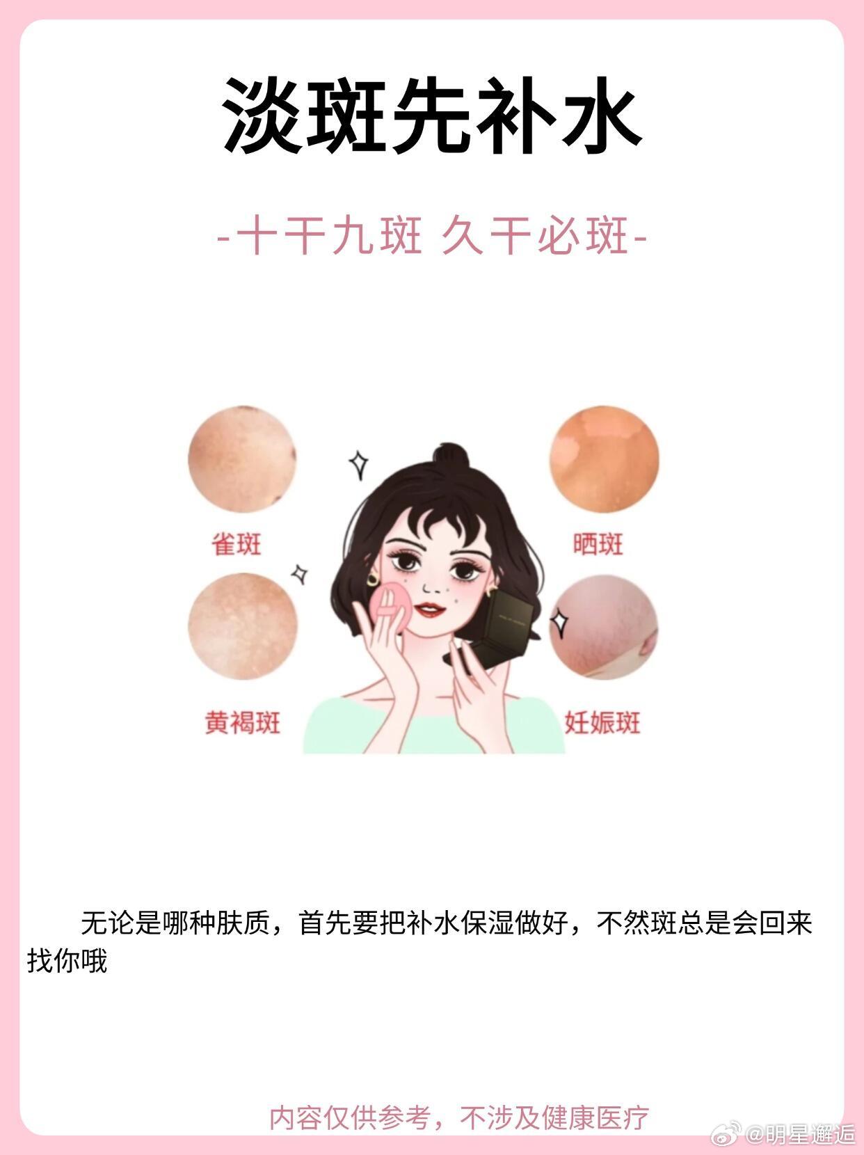 护肤产品淡斑黄金法则：补水先行，别再踩雷！还在盲目追求猛药淡斑？！记住这个护