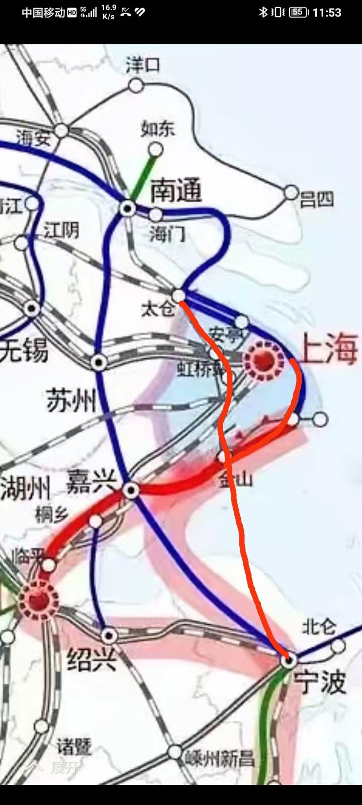 2027年开工第一条沪甬双层跨海大桥跨海越48公里，全长70公里工期5-6年，到