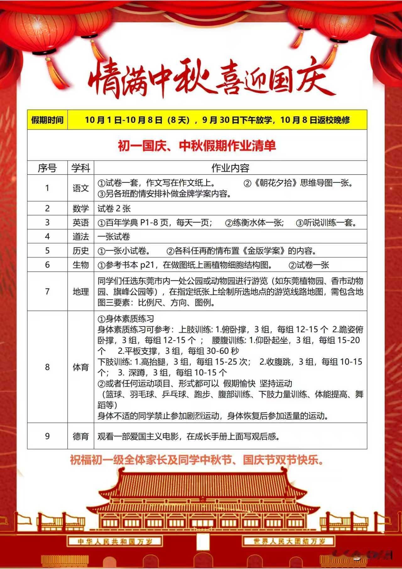 今天早上儿子跟他爸说要去图书馆写作业，他说老师布置的作业太多了，七科老师齐上阵，