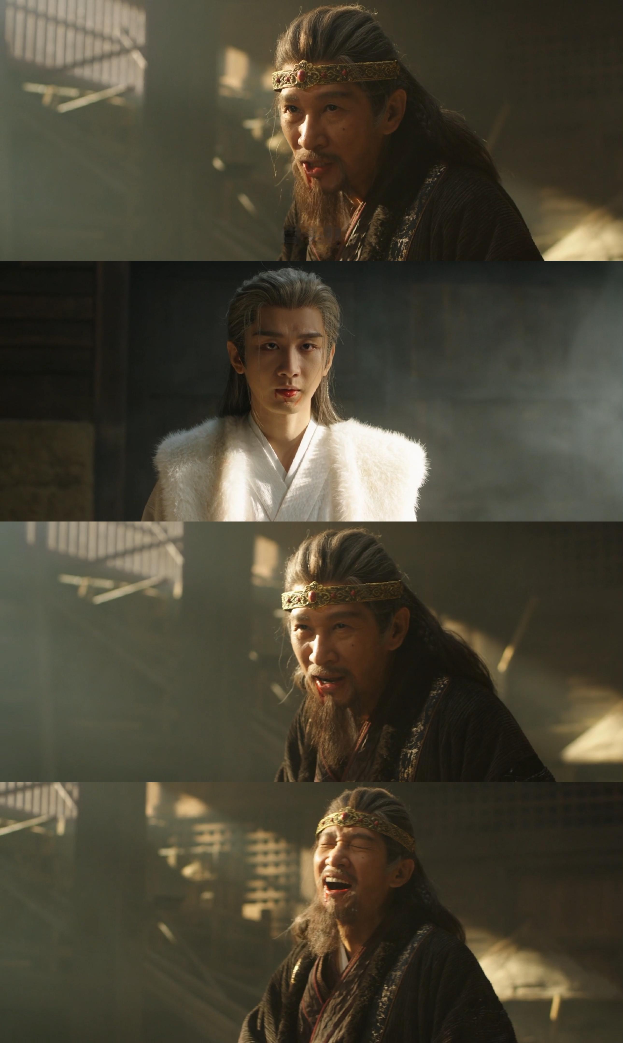 成毅谢淮安笑着关上了赴死那扇门谢淮安×铁秣王对手戏张力封神！成毅笑着关门赴死的瞬