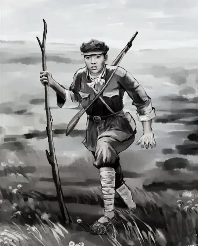 1935年，13岁小红军罗玉琪过草地时突然腹痛不止，碍于女同志就跑远处去方便，不