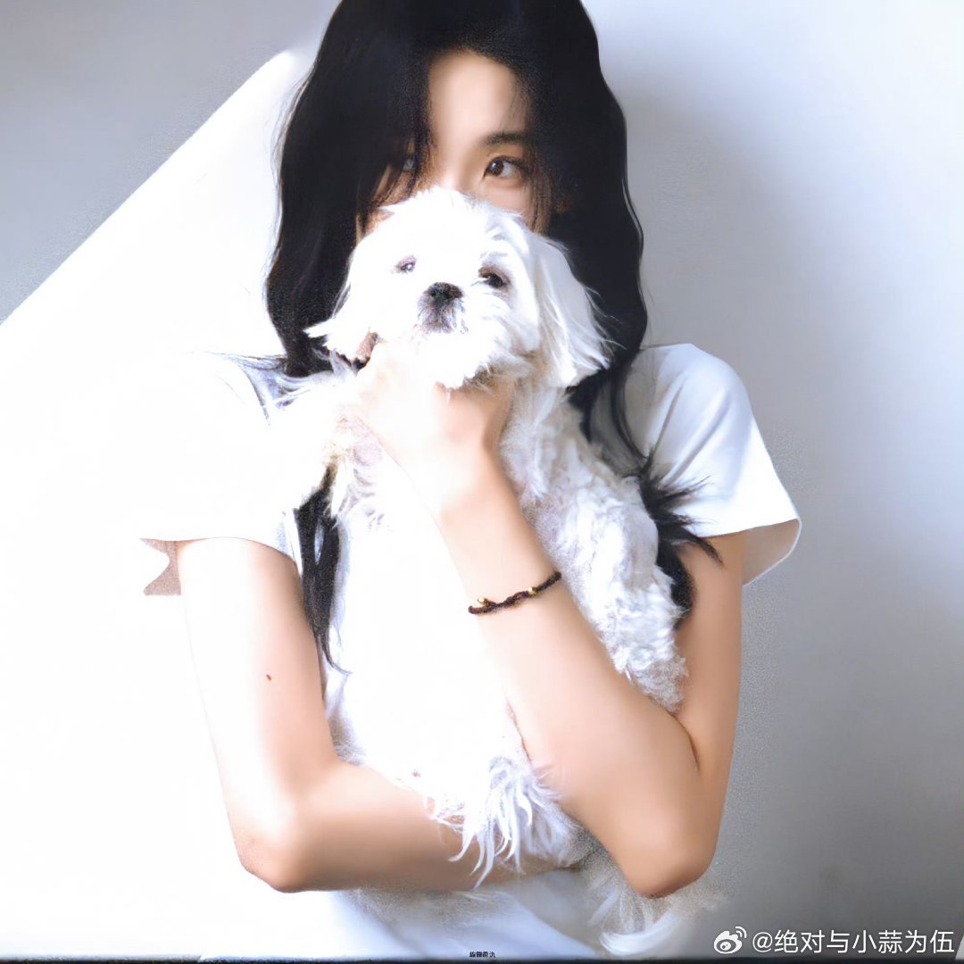 张艺凡上班带狗饭撒张艺凡带狗狗上班超有氛围感，对粉丝大方饭撒，狗狗也乖乖配合，