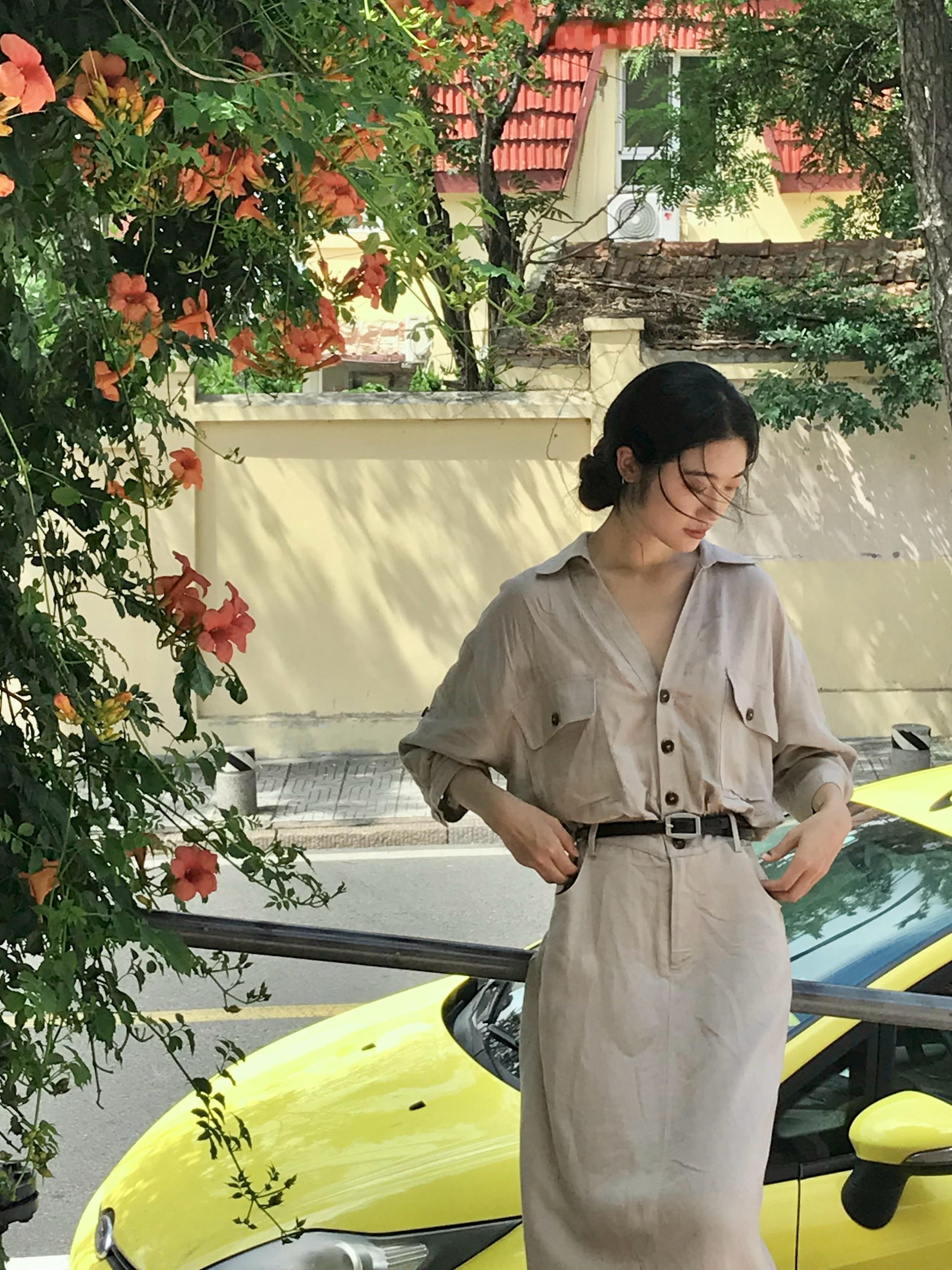 在青岛街头拍照会变成小蚂蚁(̀⌄́)​​​