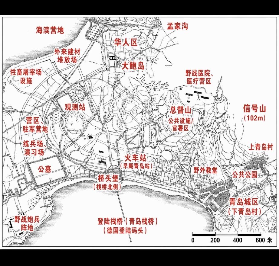 德国对青岛的首次城市规划，布局合理吗？[捂脸哭]如今青岛老城的骨架，早在120多