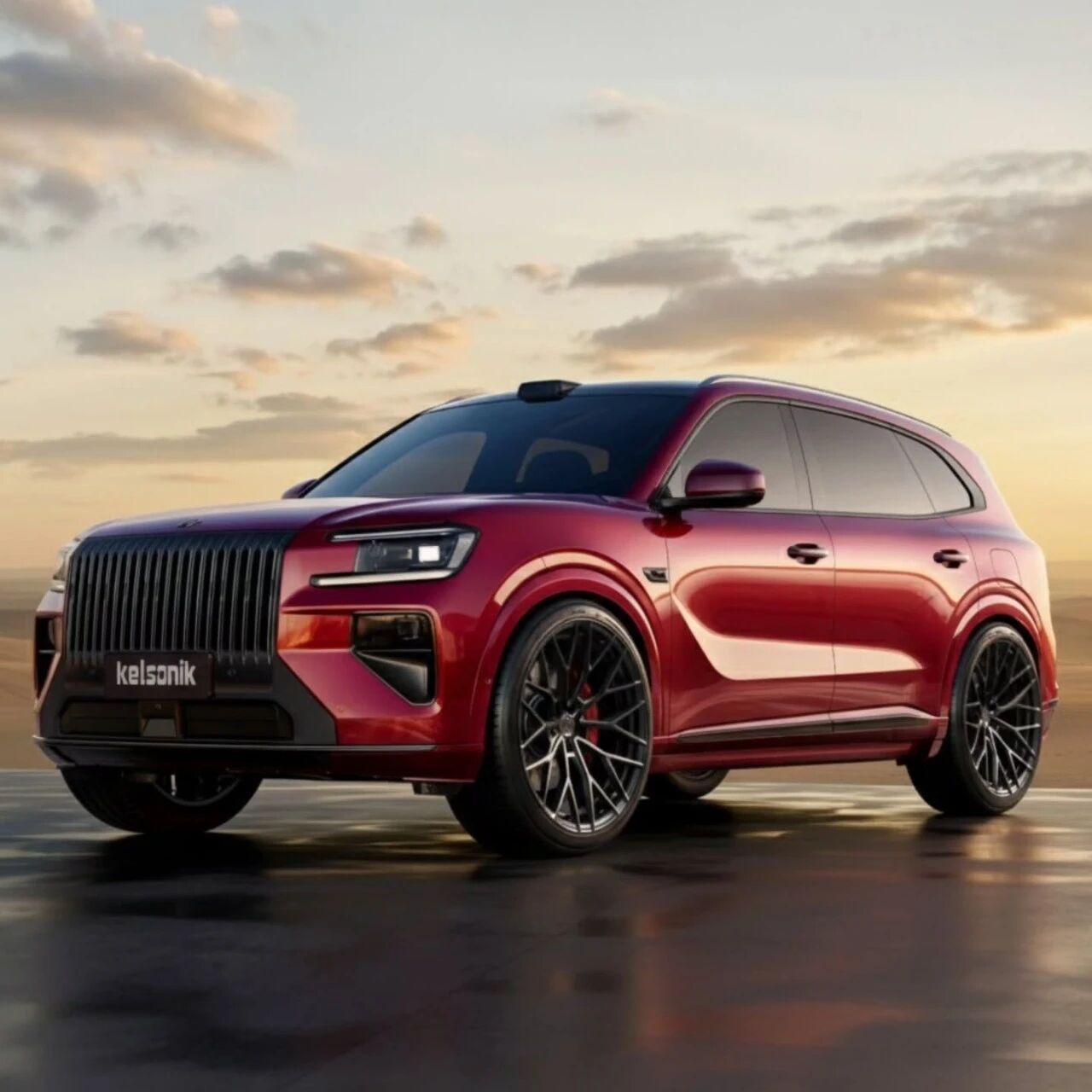 官图速看！极氪8X能成为今年爆款吗？极氪8X官图发布，提供5座和6座版，官方定义