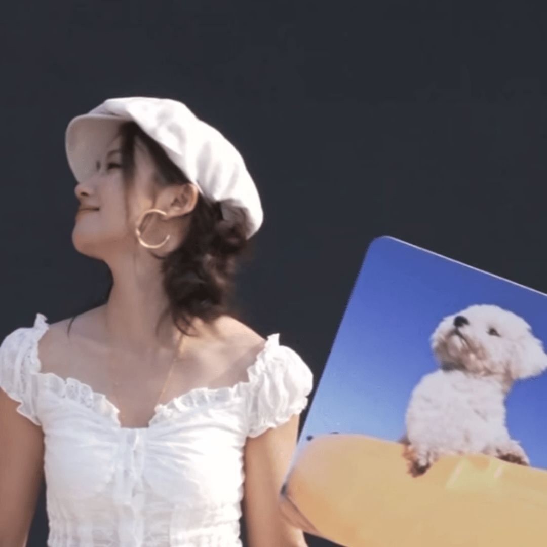 被卢昱晓美得一愣一愣的，人美做什么表情都好看卢昱晓昨天妈妈今天辣妹​​​
