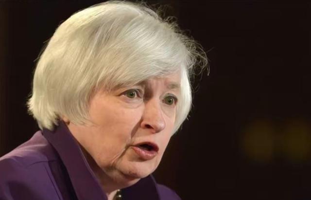 美国经济只能靠战争抢劫。纽约联储的领袖人物耶伦女士，用沉痛而坚定的口吻向全世界宣