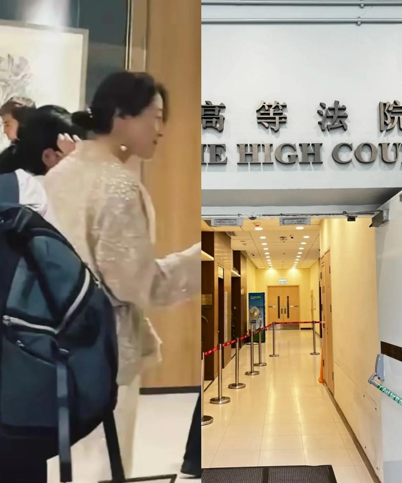 宗馥莉一身西装杀到香港，准备应对8月1日的遗产官司！长公主看来是有备而来，她现身