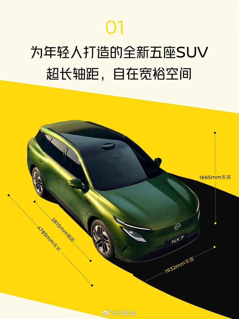 更年轻、给亲民的日产NX7来了！这次没有纯电，没有增程，只有插混，定位紧凑级SU