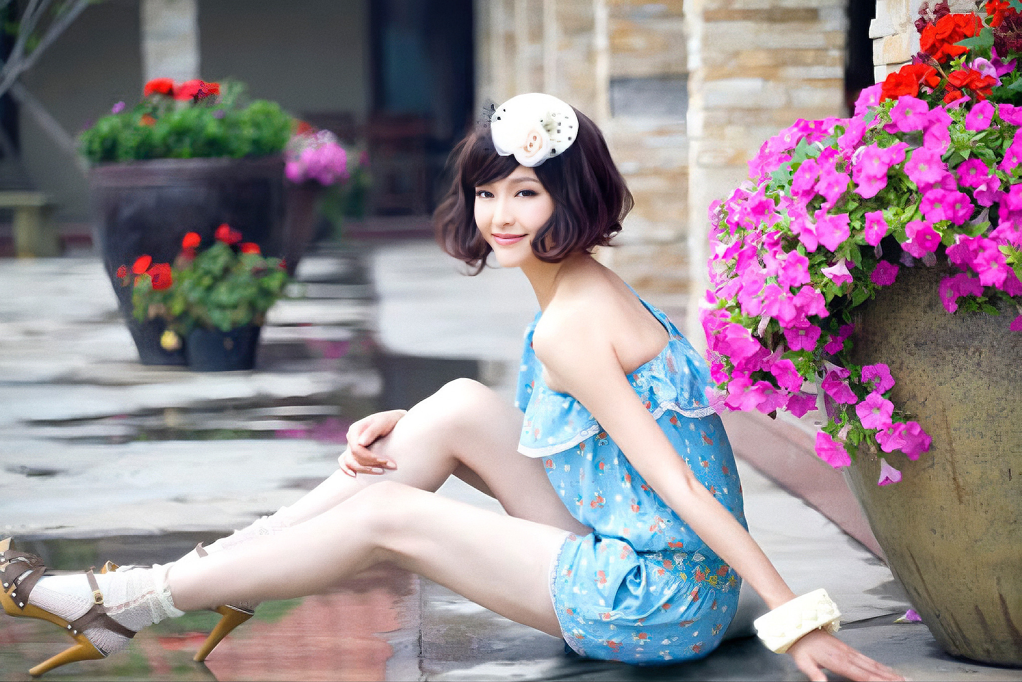 唐嫣早期杂志，穿小白袜的糖糖好少女​​​