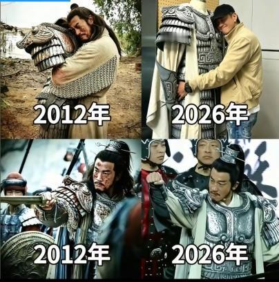 看完何润东这组对比图，我鸡皮疙瘩都起来了！2012年抱着项羽的盔甲拍戏，20