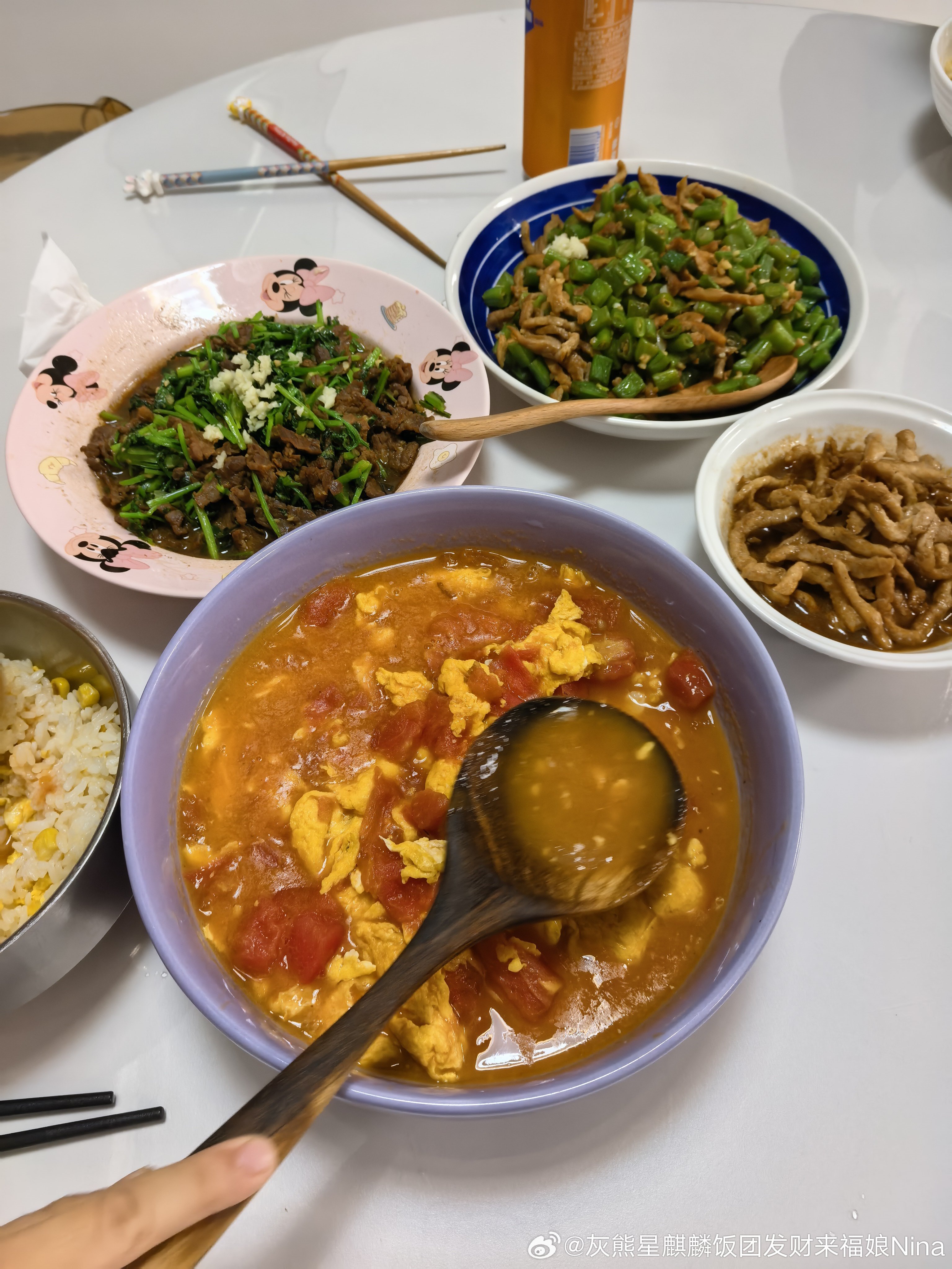 吃饭！晚餐​​​