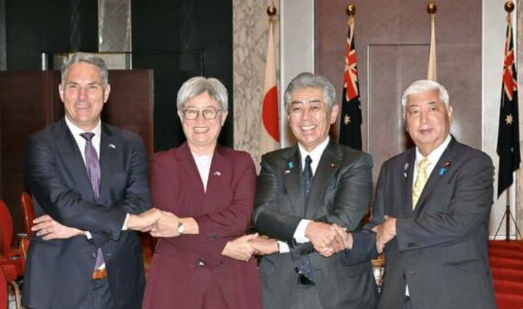9月5日，日本和澳大利亚的外交部长与国防部长在东京举行的会议中，做出了两个重大决