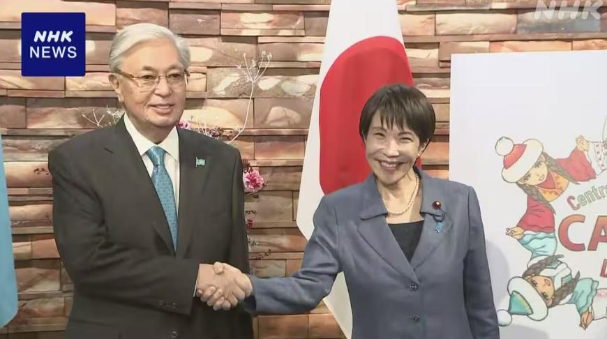 12月18日，哈萨克斯坦总统说：“日本虽然是远邻，但却是可靠的亚洲伙伴，我们重视
