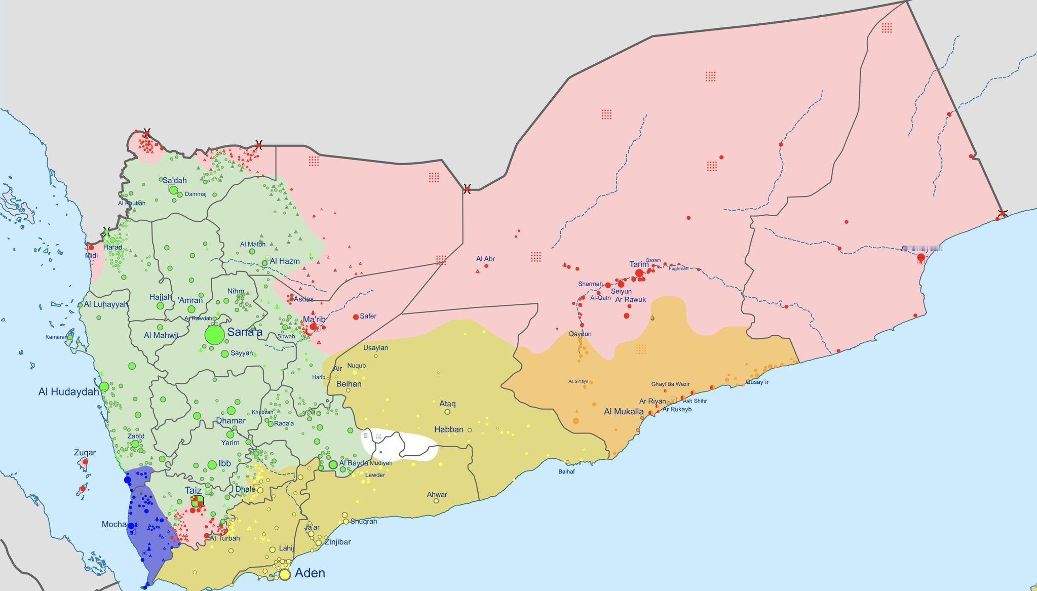 🇾🇪❗阿联酋所扶持的也门“南方过渡委员会”及其所属武装在仅仅三天时间内横扫南