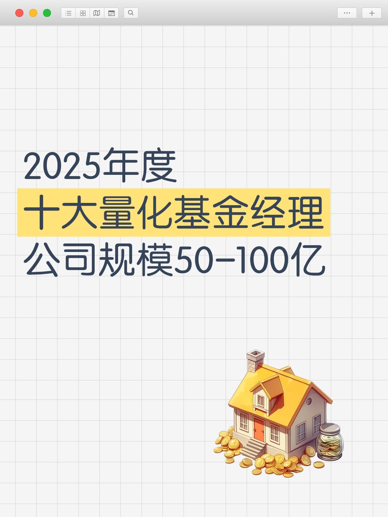 量化基金经理排名一览表（规模50-100亿）点击查看量化业绩：量化基金经理