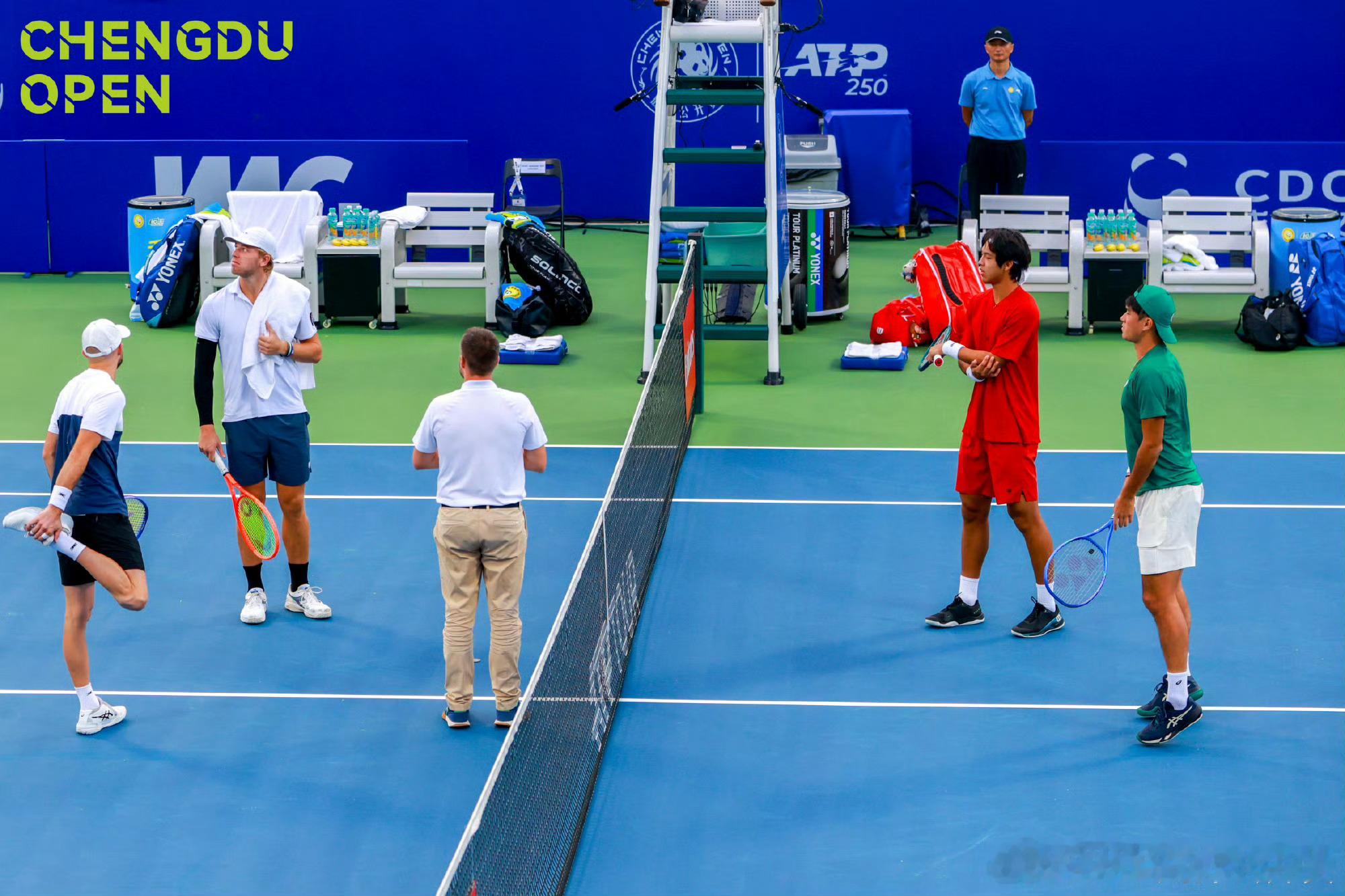 ATP250🇨🇳成都公开赛男双首轮🇨🇳王傲然/🇨🇳周意6-7(5)/