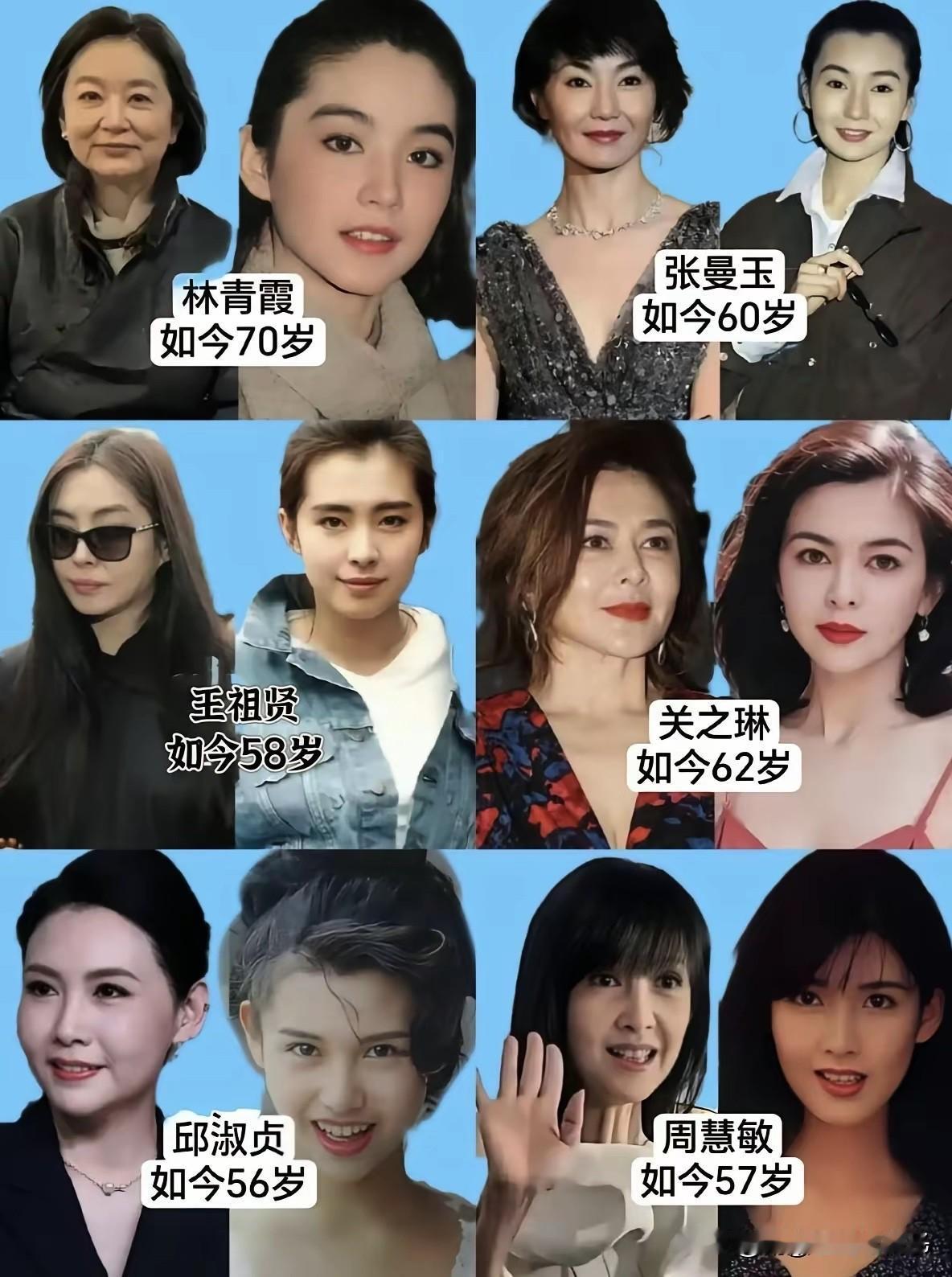 这么一对比之下，还是关之琳最上镜，不接受任何反驳！