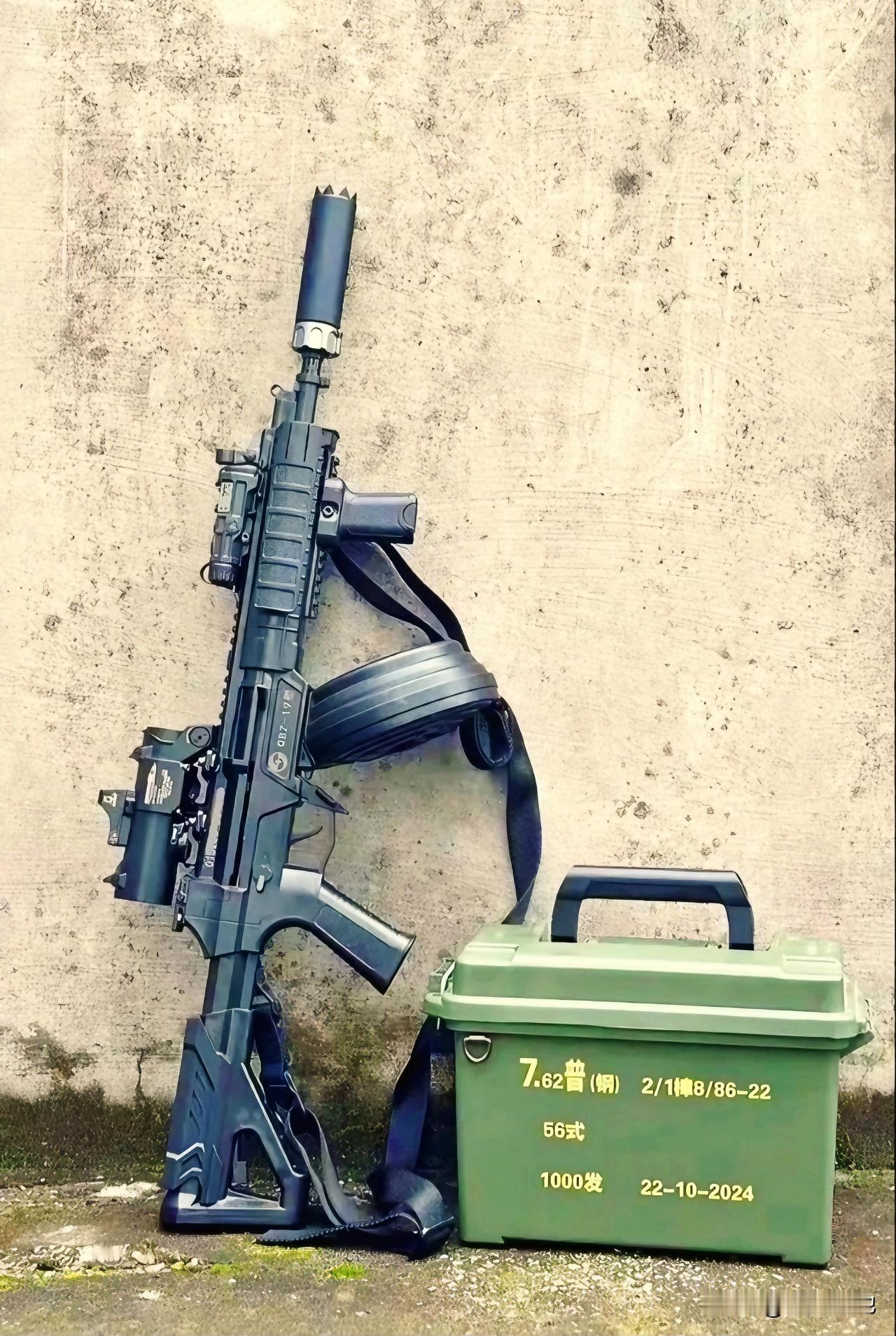军迷社区——这是什么步枪？看着像QBZ-192短突，机匣有QBZ-192字样，