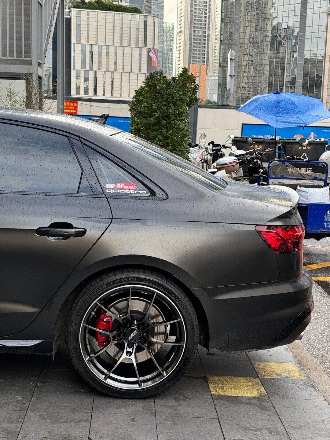 奥迪S4升级完工案例​RAYSG025HK19寸​米其林PS5255