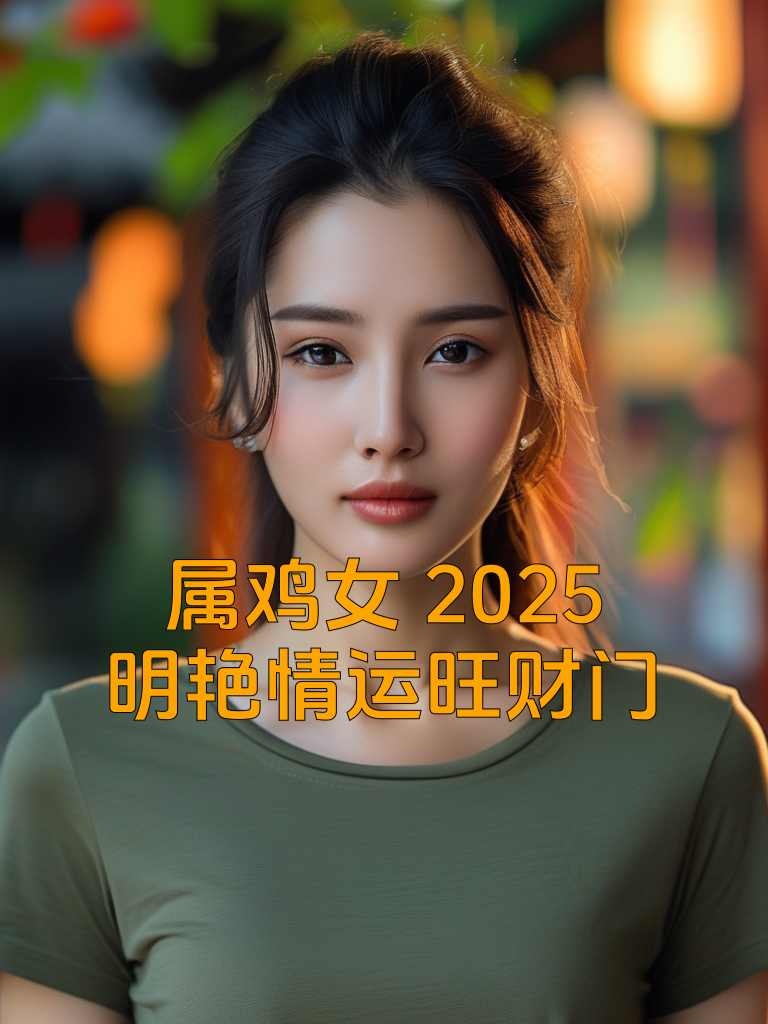 属鸡女2025：明艳情运旺财门