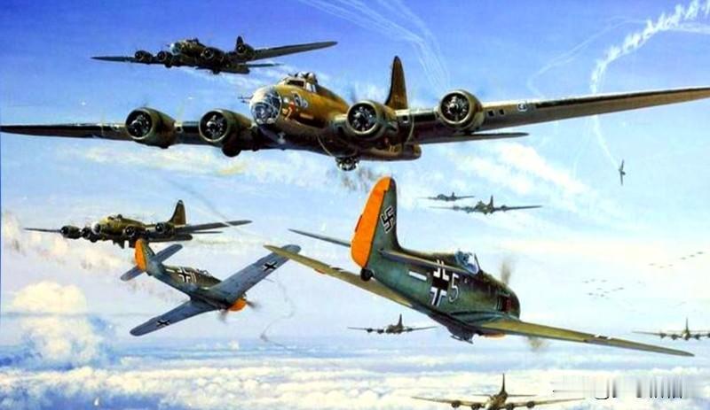1943年8月17日花旗国的230架B-17轰炸机对德三的施韦因富特进行了轰炸，