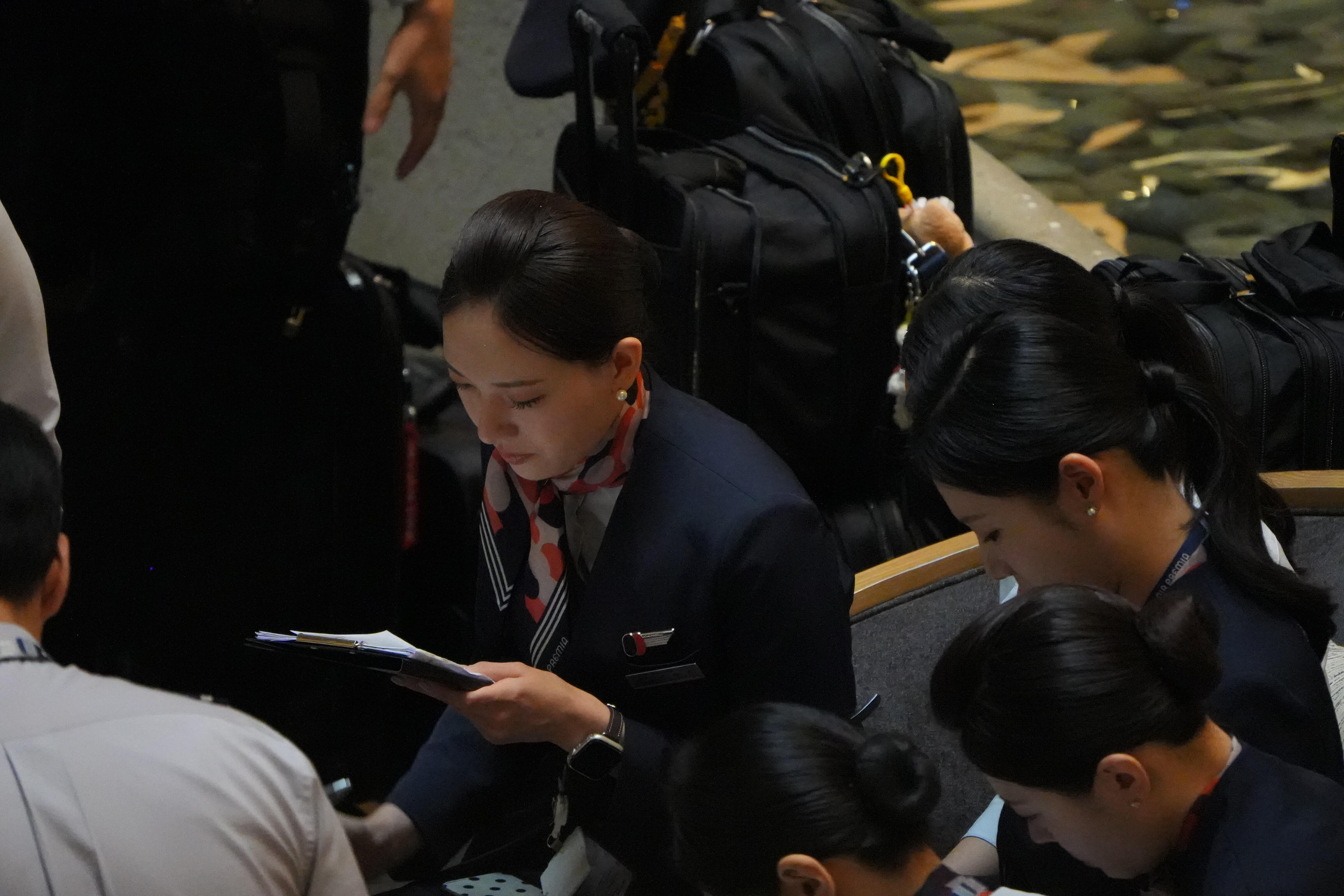 这空姐像电视剧里一样美