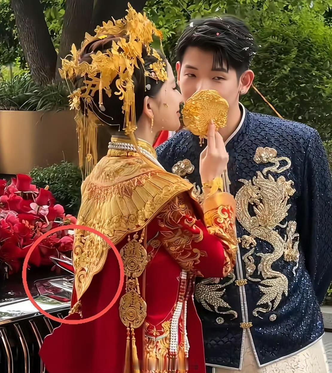 网红也太挣钱了，这场婚礼花了几千万！千万网红梅尼耶这场婚礼直接炸场，10斤黄金