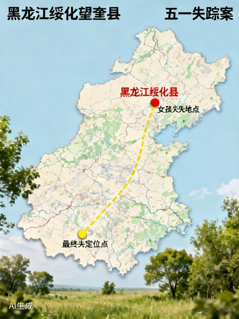 黑龙江绥化望奎县两个女孩在五一这天去村里超市的过程中失踪但是女孩的最终定位