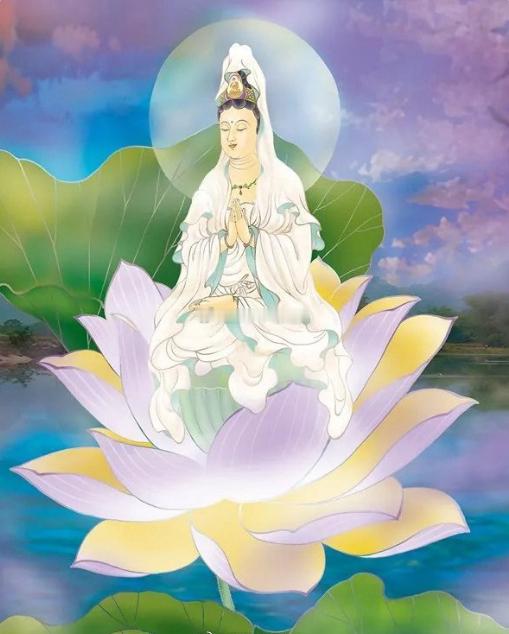 遇见观音菩萨，不要无视！留下四个字：“心想事成”。整个七月，你将好运连连！！