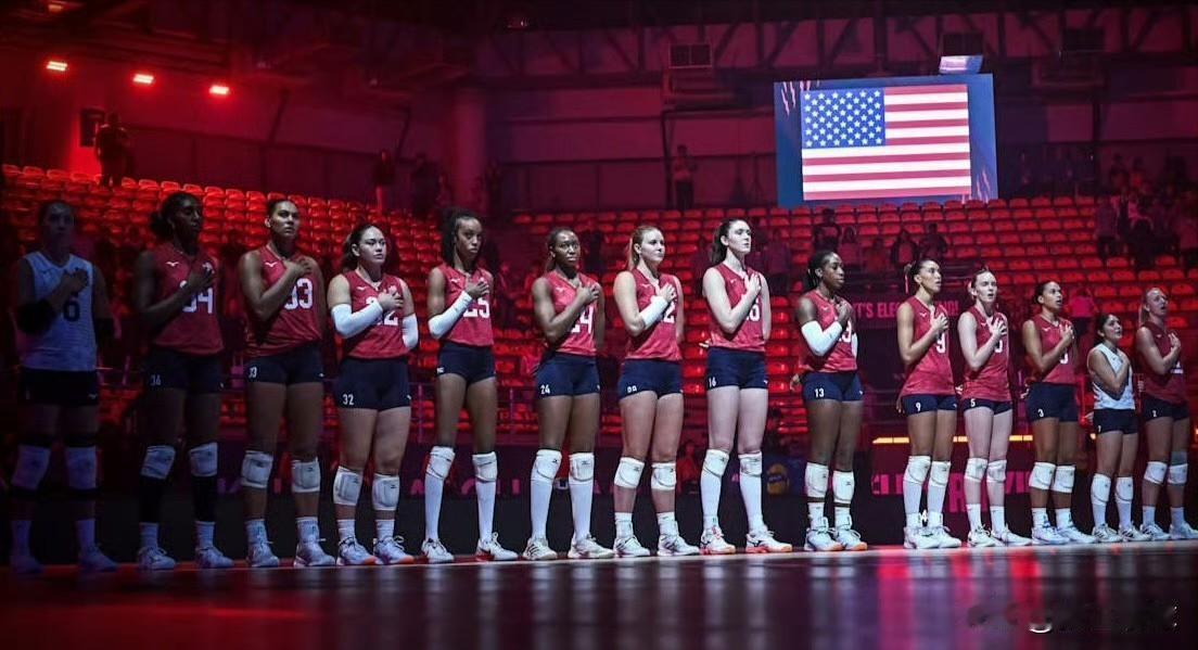 【美国巴西2026年30人VNL大名单】美国女排2026年30人VNL大名
