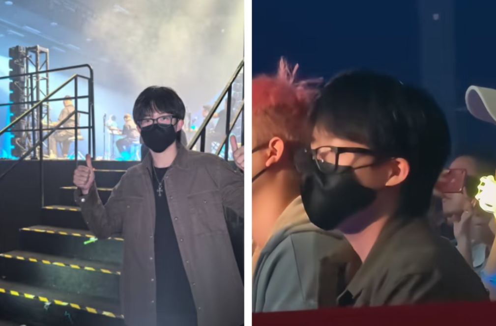 我朋友亲眼见到了，王楚钦去看隔壁老樊演唱会，她说了一个大实话，说王楚钦根本不