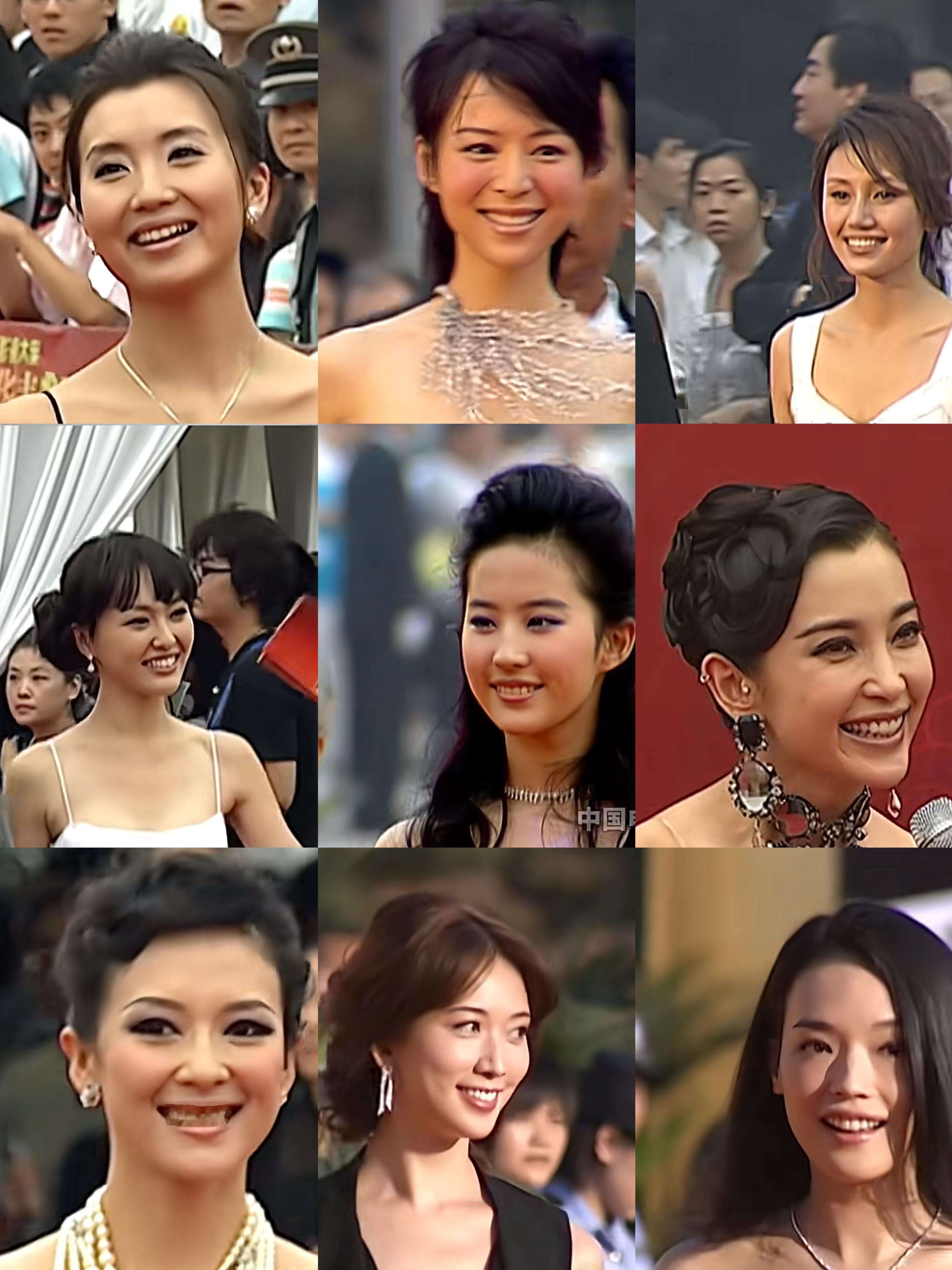 都是黄种人的女明星​​​