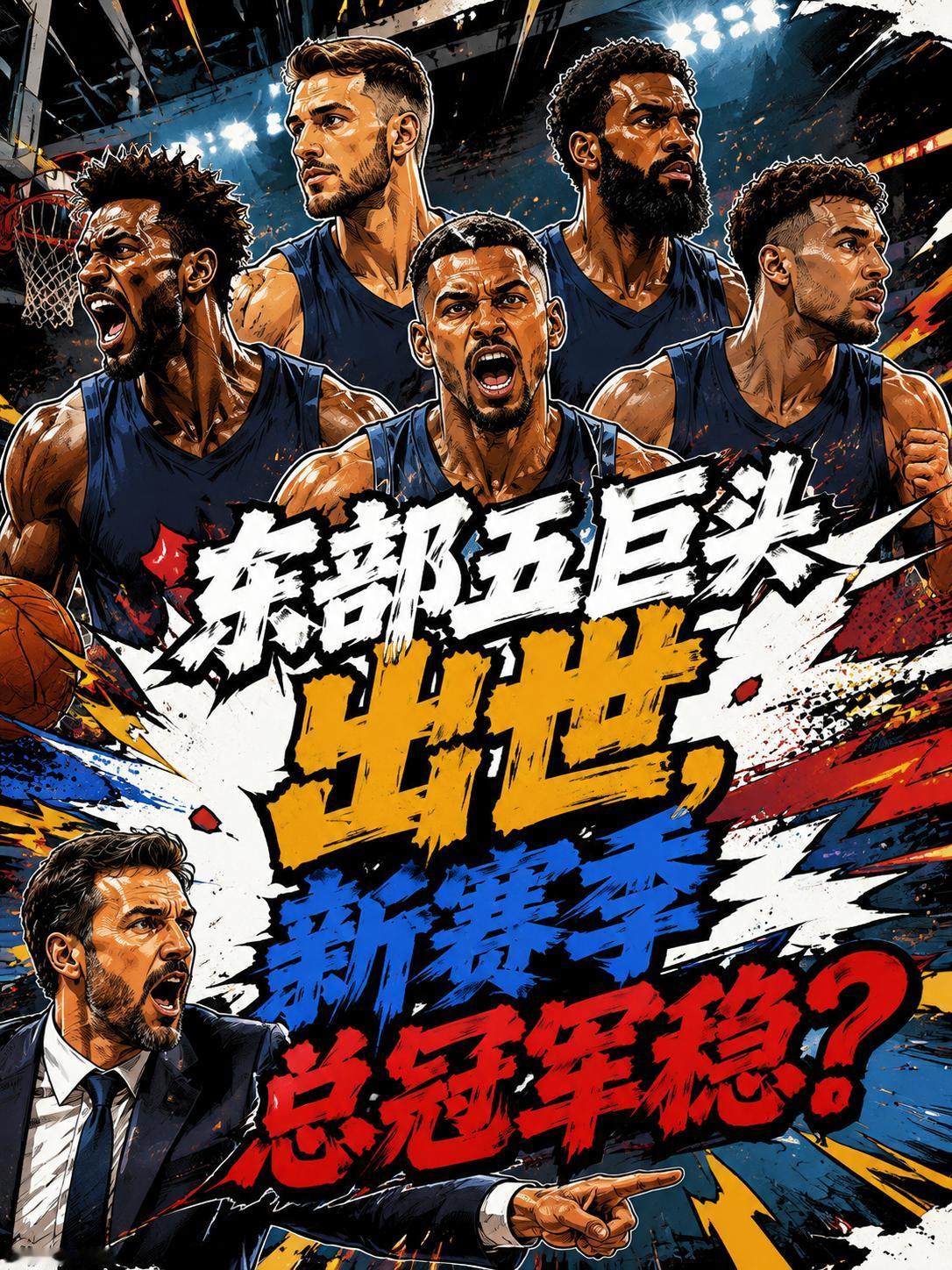 全联盟最强首发五人组出世！不管是尼克斯也好，还是马刺、雷霆、骑士与热火这四支球队