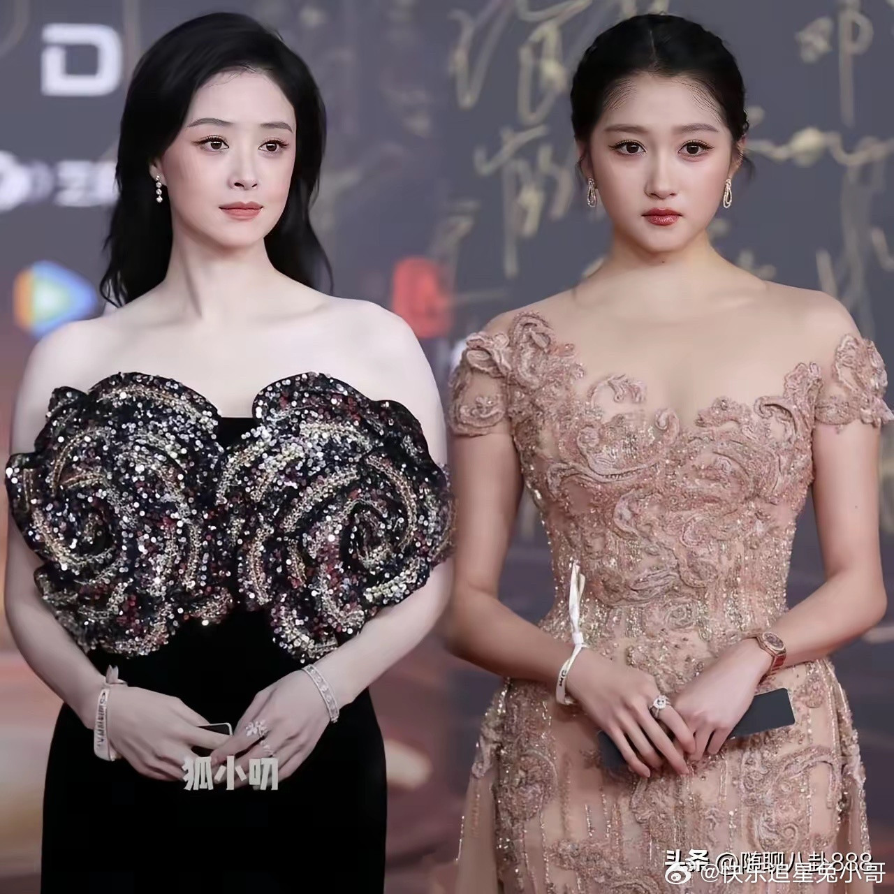 关晓彤的颜值其实比蒋欣好看，但她不怎么上镜，胯宽、肩膀宽，骨架大影响了整体的魅力