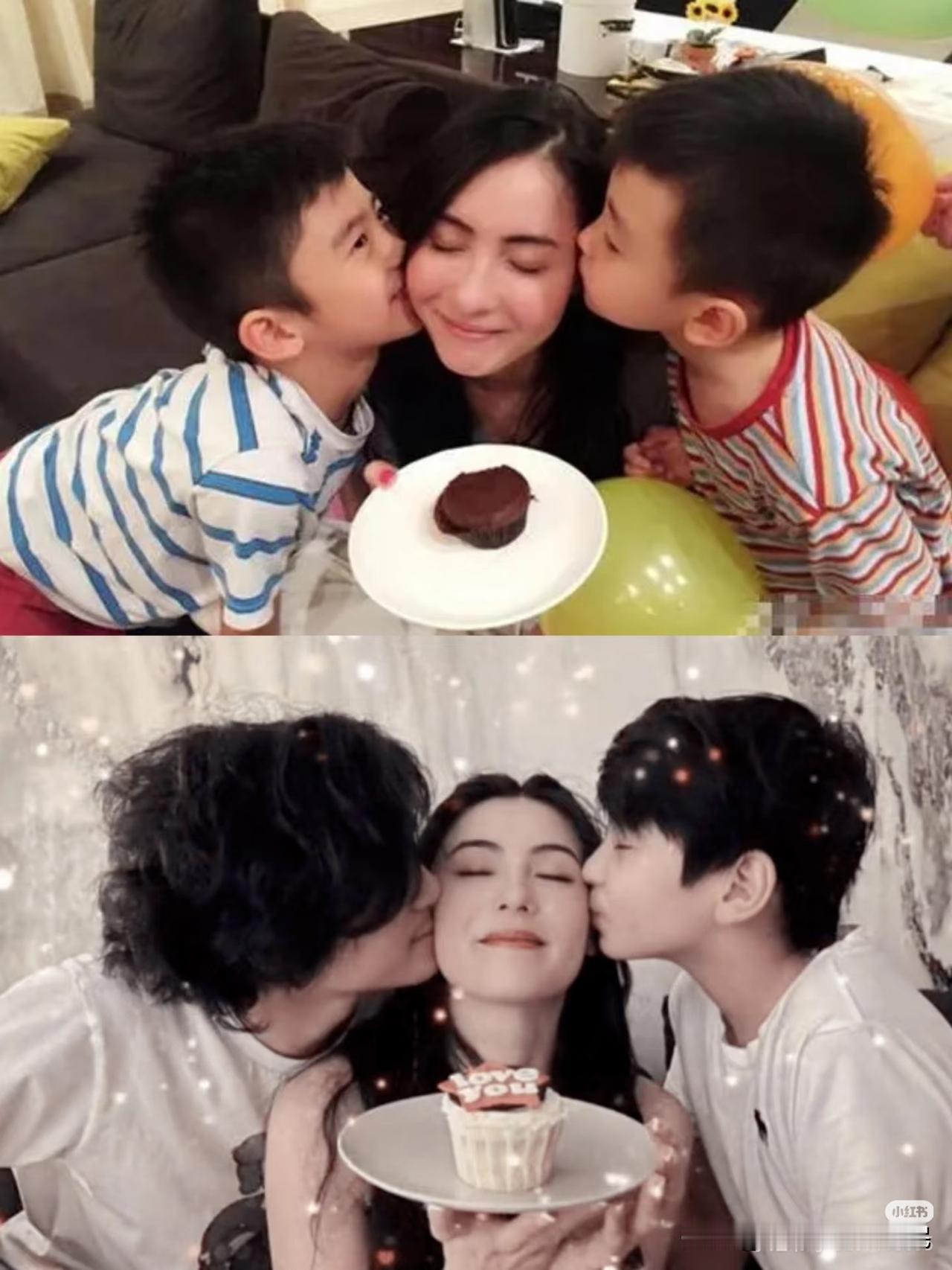 这就很真实了，原来张柏芝当年硬要生老三，压根不是为了什么所谓的爱情，纯粹就是想拼