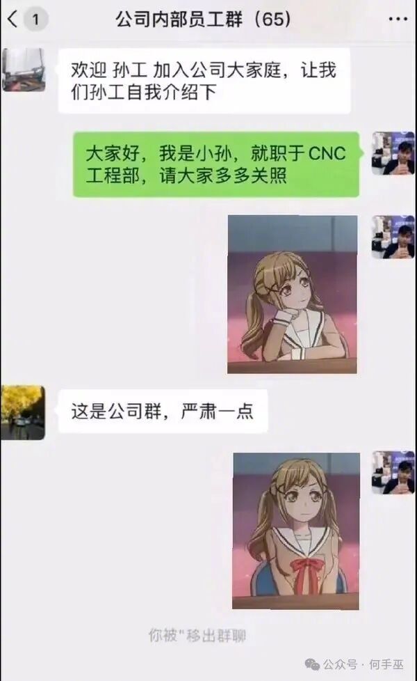 大佬这是被移出群聊了