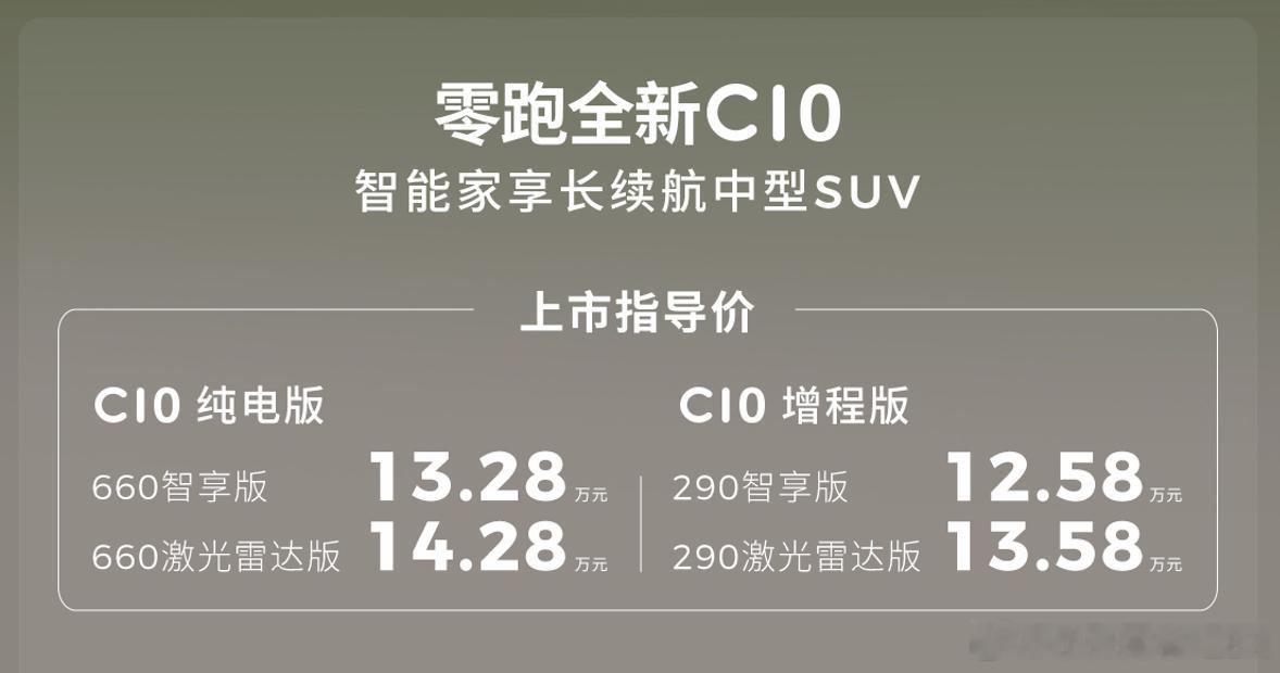 来了兄弟！新款零跑C10、C11、C16三款车型同步上市～中国新能源车有了自己的